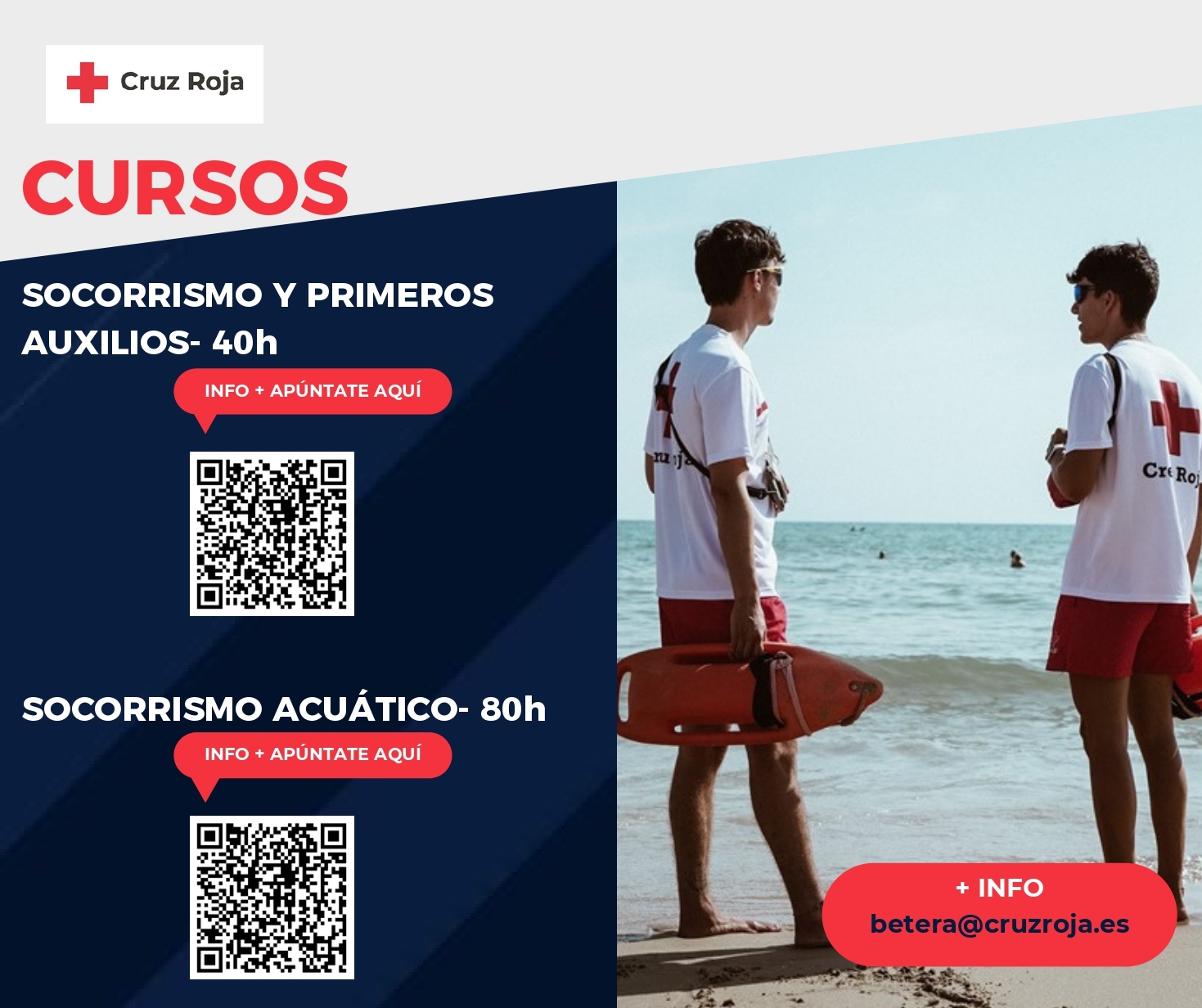 Cursos de socorrismo y primeros auxilios