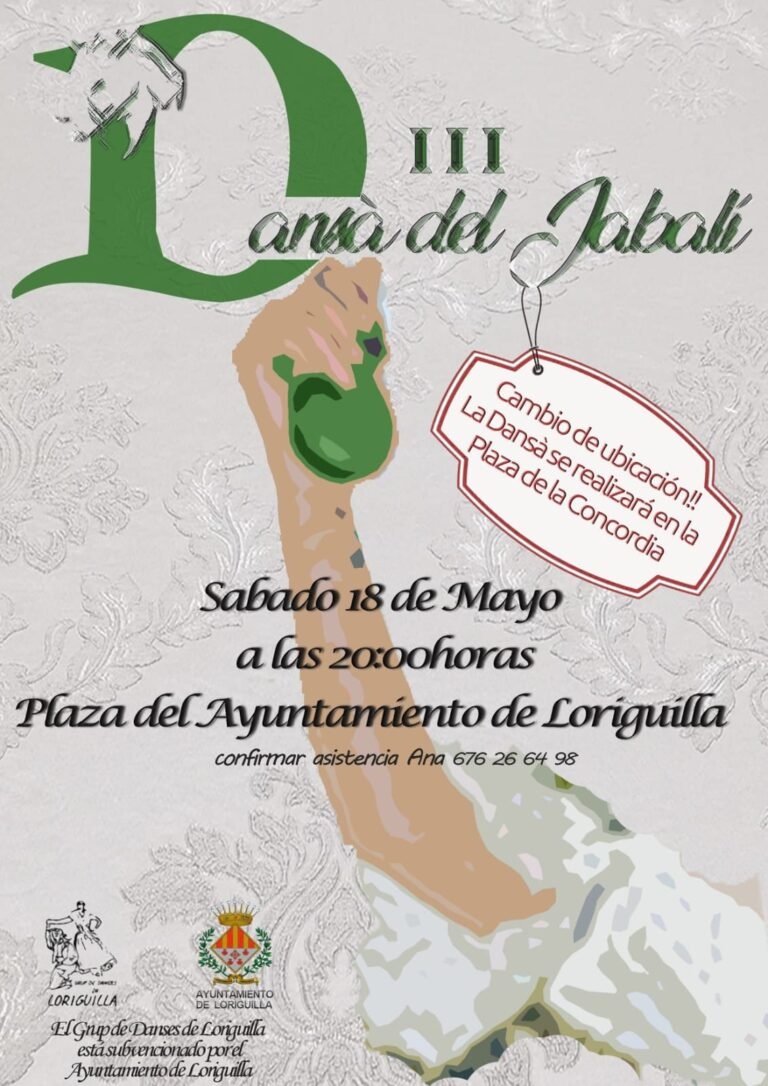 III EDICIÓN DE LA DANSÀ DEL JABALÍ