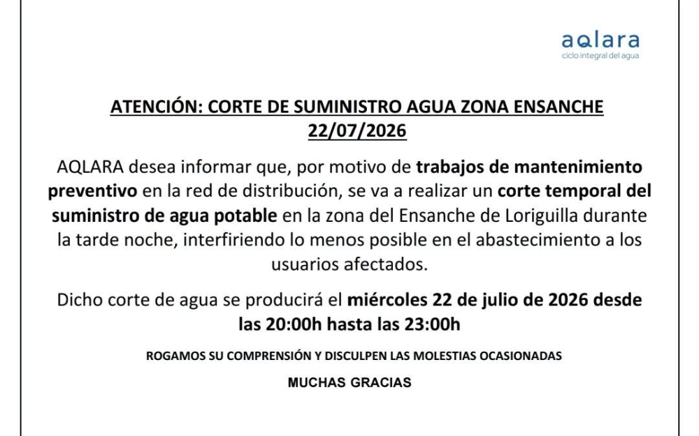 AQLARA COMUNICA: