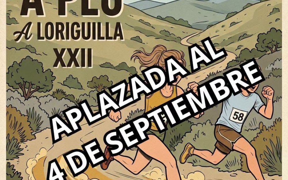 APLAZAMOS LA VOLTA A PEU POR RIESGO DE INCENDIO Y ALTAS TEMPERATURAS