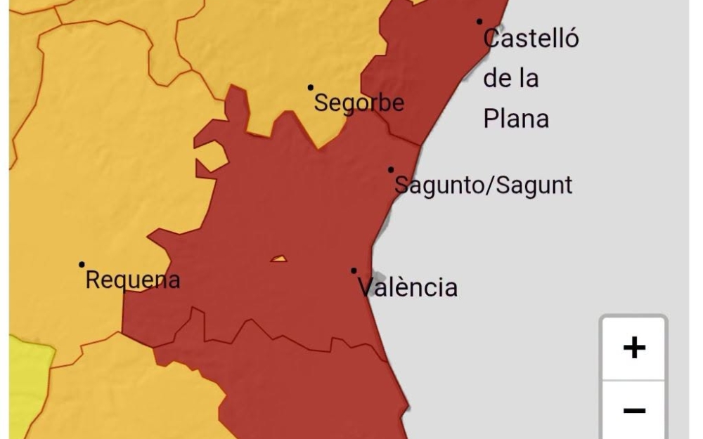 AEMET ACTIVA EL NIVEL ROJO 