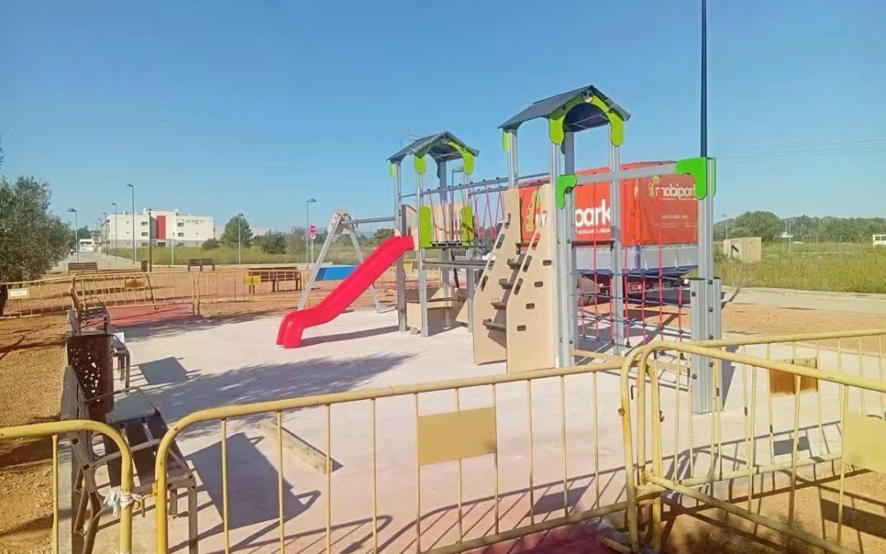 EL PARQUE DE LOS OLIVOS SIGUE TOMANDO FORMA