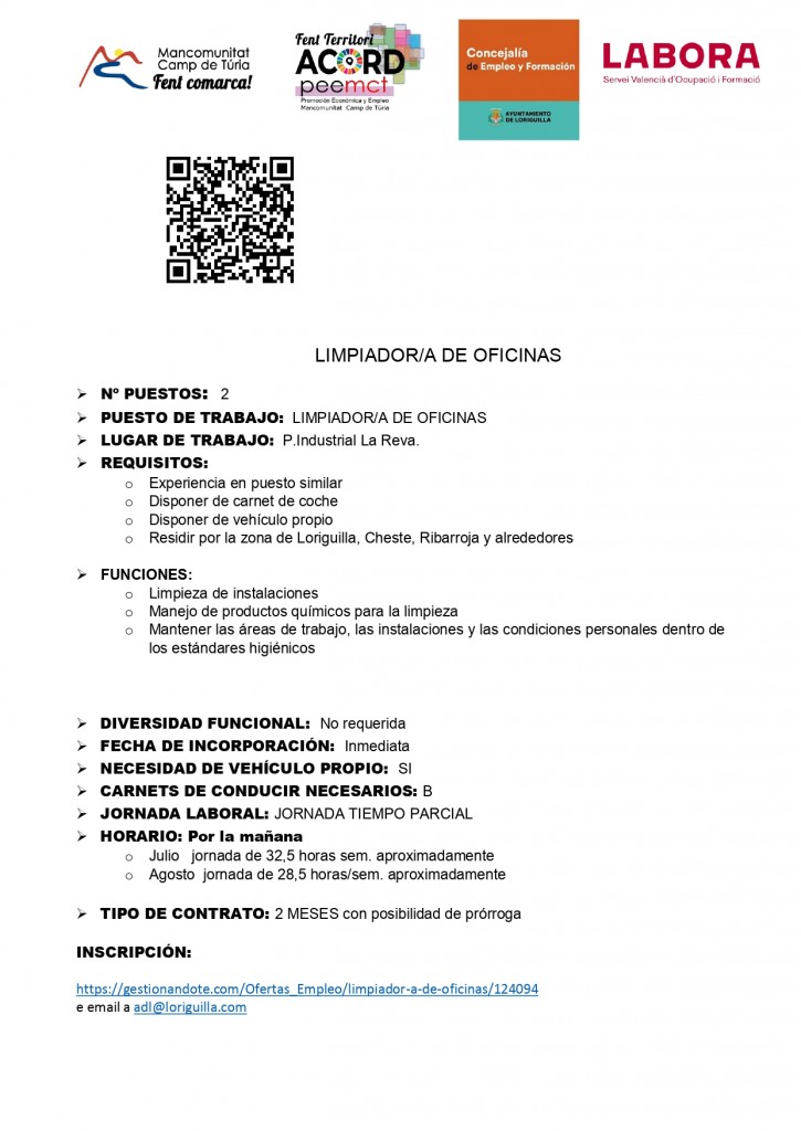 LORIGUILLA OFERTA TRABAJO PORTAL EMPLEO-Limpiador-a oficinas_page-0001